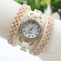 New Arrive design pearl bracelet watch jewelry wholesale watches ladies